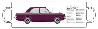 Ford Cortina MkII 1600E 1966-70 Mug 2